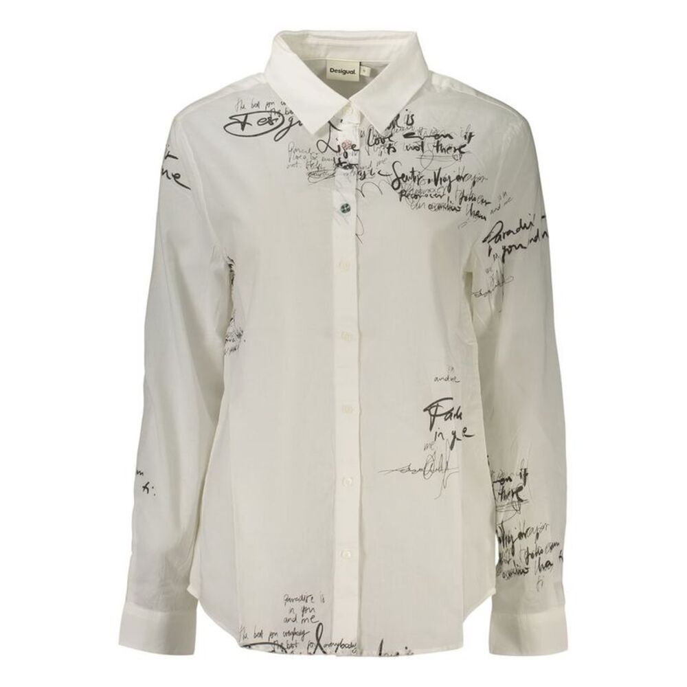 Desigual White Cotton Women's Women's Shirt